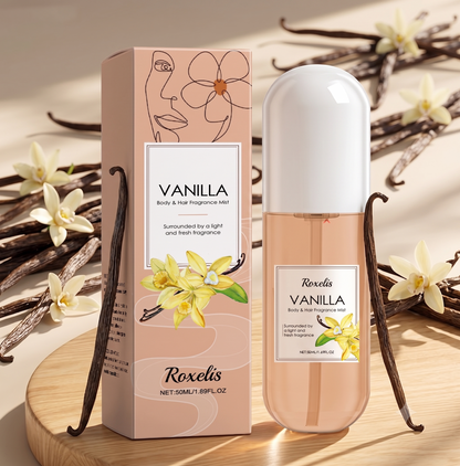 Roxelis Vanilla Body & Hair Perfume Spray